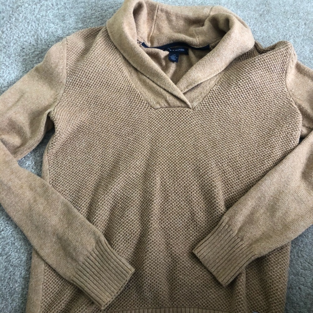 Tan Tommy Hilfiger Small Sweater